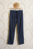 pantalone chino greg in denim one washed da uomo di white sand