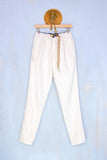 Pantalone Jogger Chino Lino Off-white