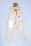 White Sand Uomo Pantalone Jogger Chino Sabbia Patch