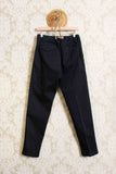Pantalone jogger greg in cotone twill color total black fw23 uomo
