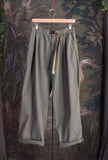 White_Sand Pantalone Oliver 2 Pinces Military Verde Cotone 