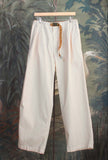 Panta-jogger Oliver 2 Pinces Off-White