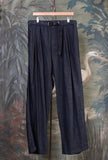Panta-jogger Oliver 2 Pinces Denim Blue Indigo