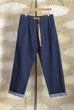 Pantalone Alex di White-Sand realizzato in denim cimosato tonalità Japan Denim d Uomo