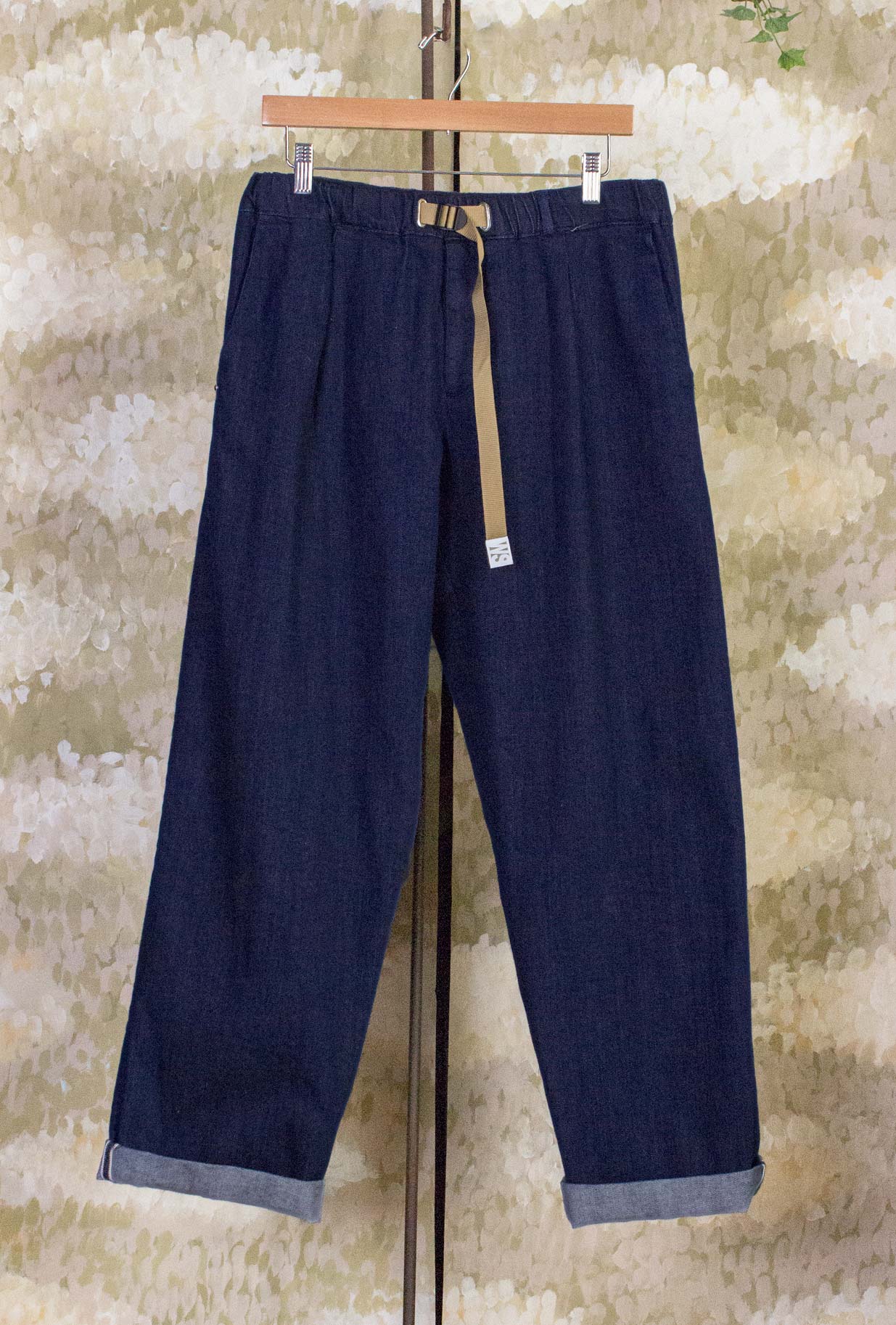 Pantalone Alex di White-Sand realizzato in denim cimosato tonalità Japan Denim d Uomo