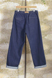 Pantalone Alex di White-Sand realizzato in denim cimosato tonalità Japan Denim d Uomo