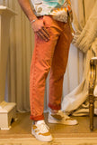 White Sand Uomo Pantalone Jogger Chino Marble Coral