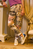 White Sand Uomo Pantalone Jogger Chino Summer Camouflage