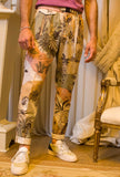 White Sand Uomo Pantalone Jogger Chino Summer Camouflage