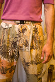 White Sand Uomo Pantalone Jogger Chino Summer Camouflage