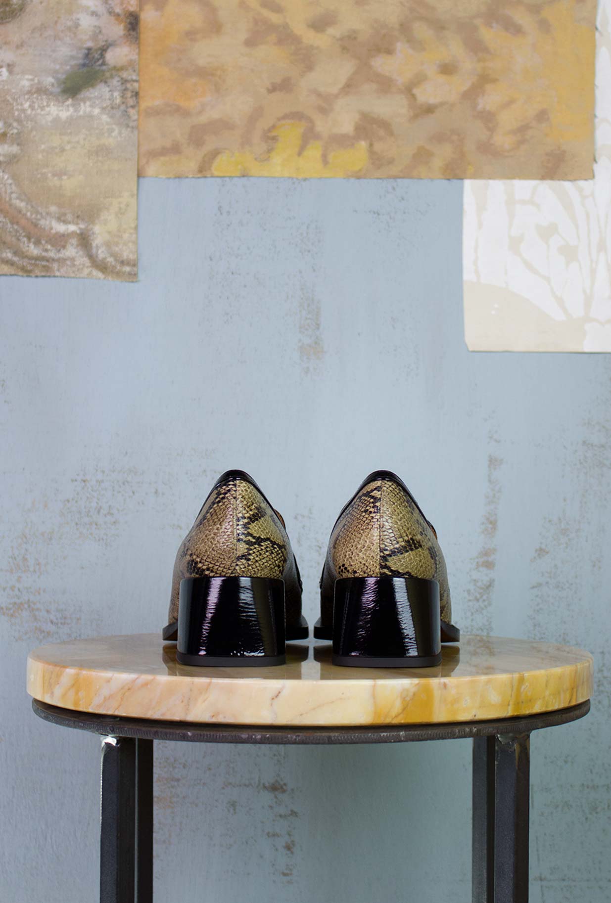 CHIE MIHARA Donna Mocassino Boel Python Jewels Autunno-Inverno 22