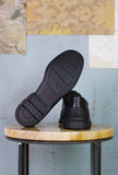 Scarpa Stringata Pix by Camper Lab da Uomo in pelle total black FW22