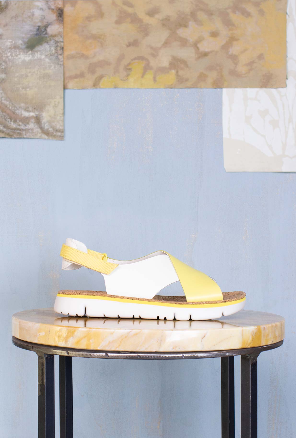 Camper Shoes Donna Sandalo Oruga 025 Twins