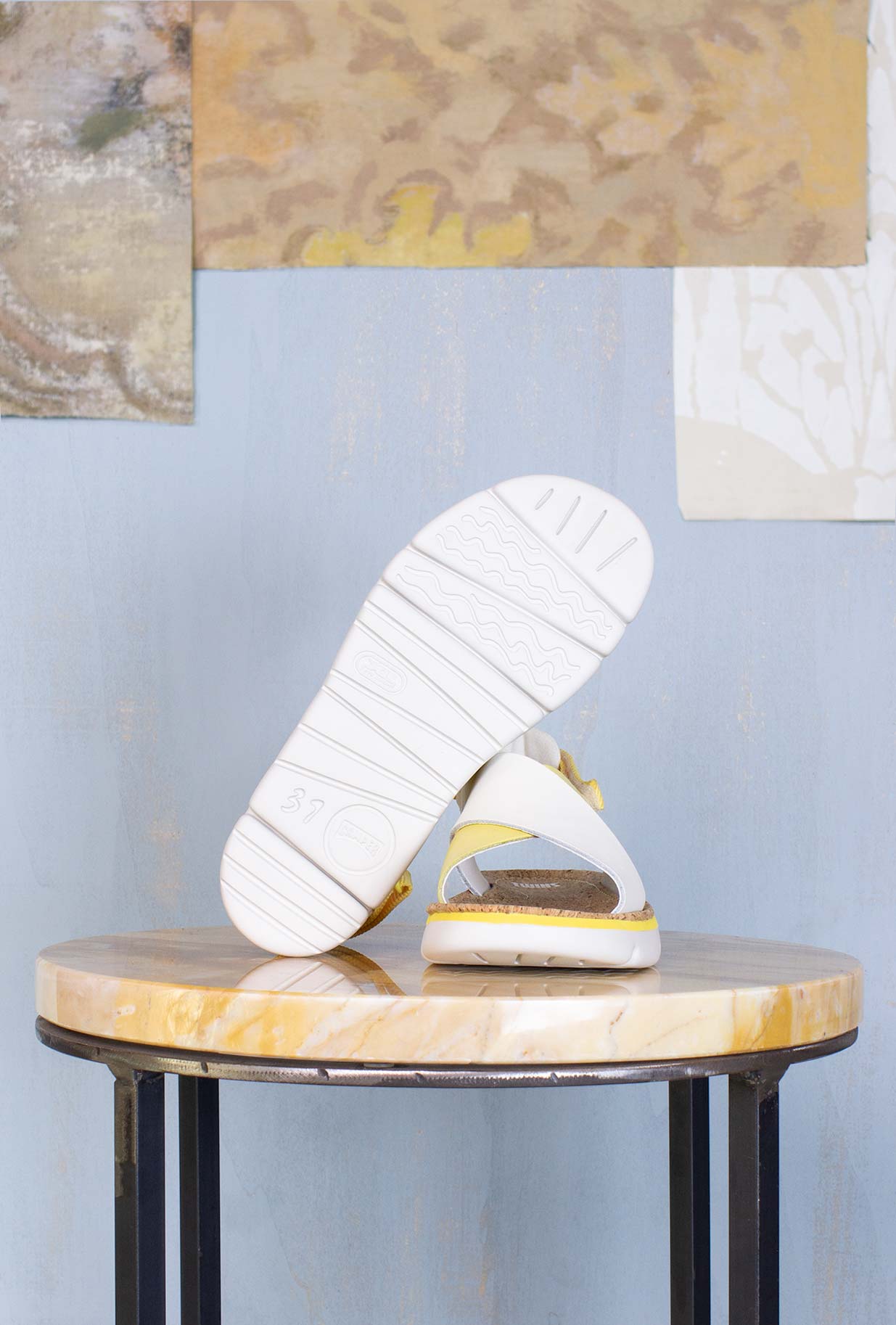 Camper Shoes Donna Sandalo Oruga 025 Twins