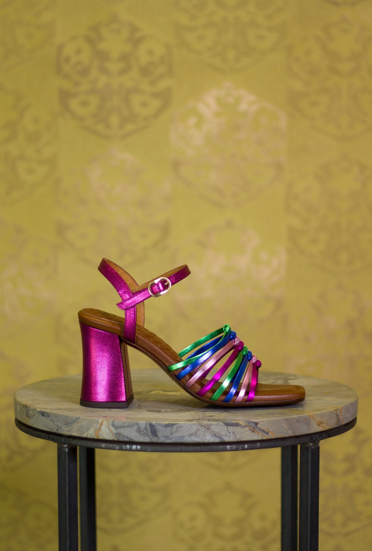 Chie Mihara Sandali Tacco Alto Parlor Dali Fucsia Novità PE22