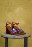 Chie Mihara Sandali Tacco Alto Parlor Dali Fucsia 