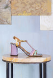 Chie Mihara SS23 Donna Sandalo Pinyata Tacco Alto Optical Dream