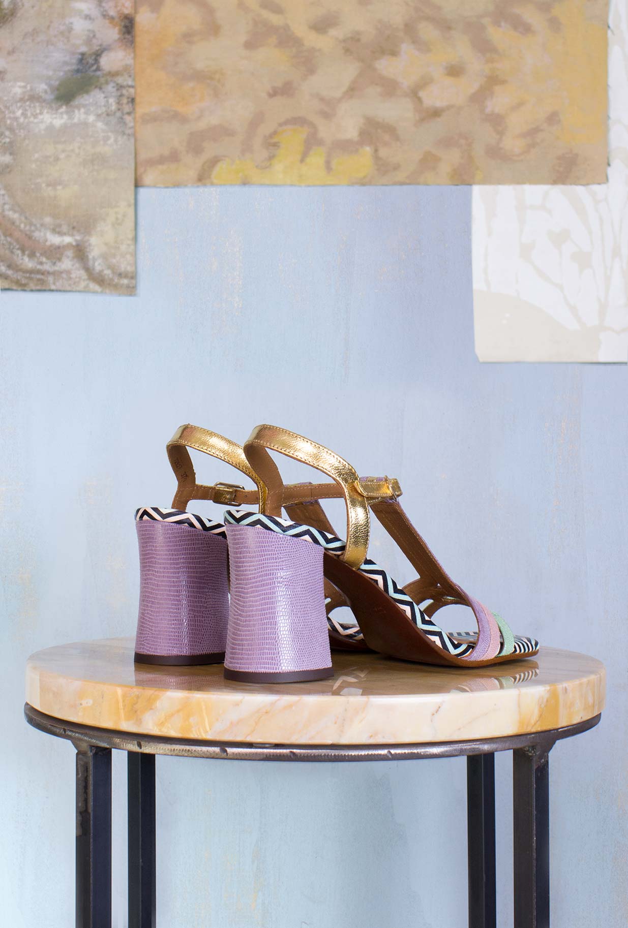Chie Mihara SS23 Donna Sandalo Pinyata Tacco Alto Optical Dream