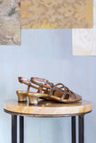 Chie Mihara SS23 Donna Slingback Heda Platinum Tacco Basso