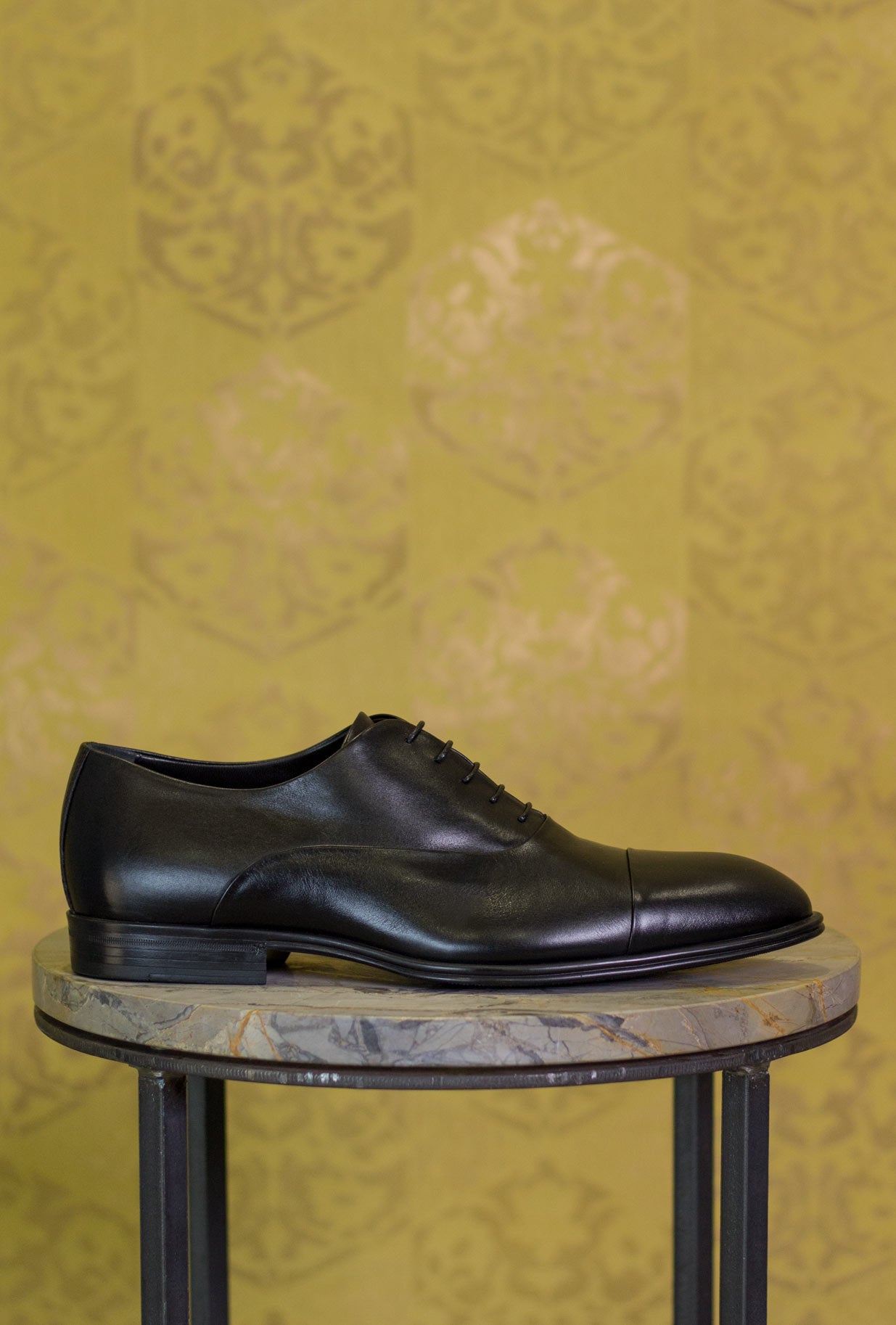 Corvari Shoes Uomo Scarpa Oxford Stringata Black