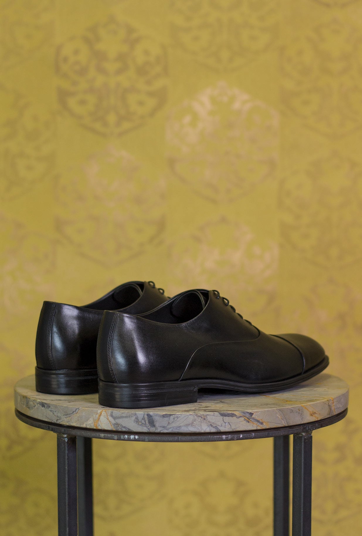 Corvari Uomo Scarpa Oxford Stringata Black Galax Sarzana GalaxSarzana