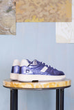 D.A.T.E. Donna Sneakers Court 2.0 Shiny Blue
