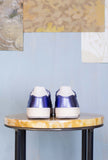 D.A.T.E. Donna Sneakers Court 2.0 Shiny Blue