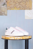 D.A.T.E. Donna Sneakers Hill Low Calf White Green