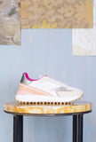 D.A.T.E. Donna Sneakers Running Lampo White-Army
