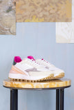 D.A.T.E. Donna Sneakers Running Lampo White-Army