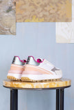 D.A.T.E. Donna Sneakers Running Lampo White-Army