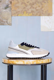 D.A.T.E. Uomo Sneakers Running Lampo Nylon Army