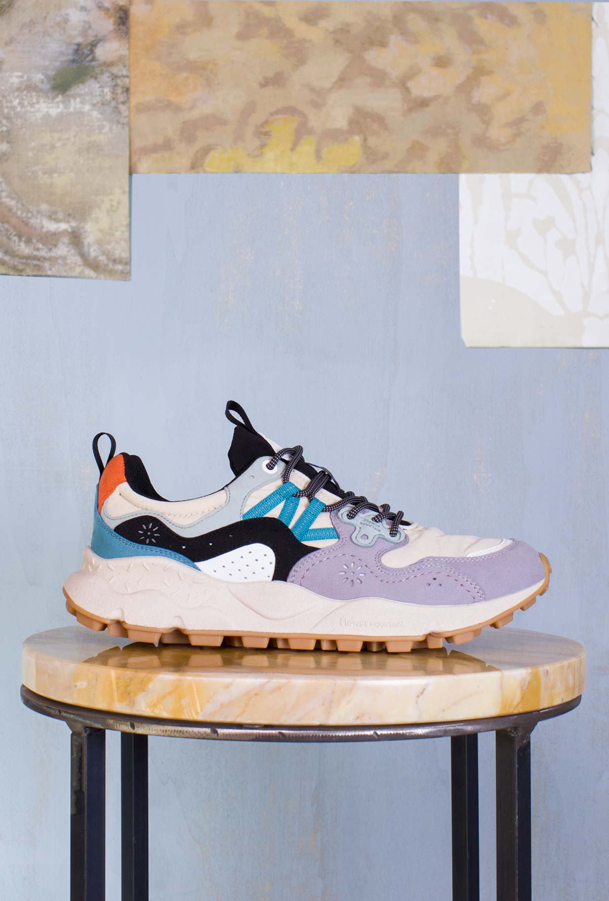 Flower Mountain Uomo SS23 Flower_Mountain_SS23_Uomo Sneakers Yamano 3 Man Eco Grey-Beige