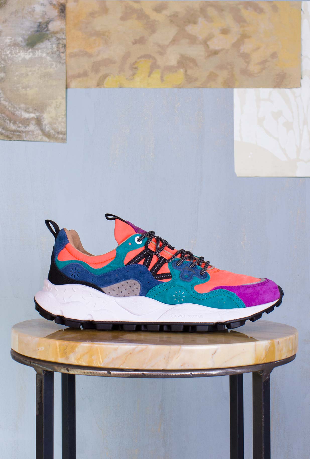Flower Mountain SS23 Uomo Sneakers Yamano 3 Man orange Violet
