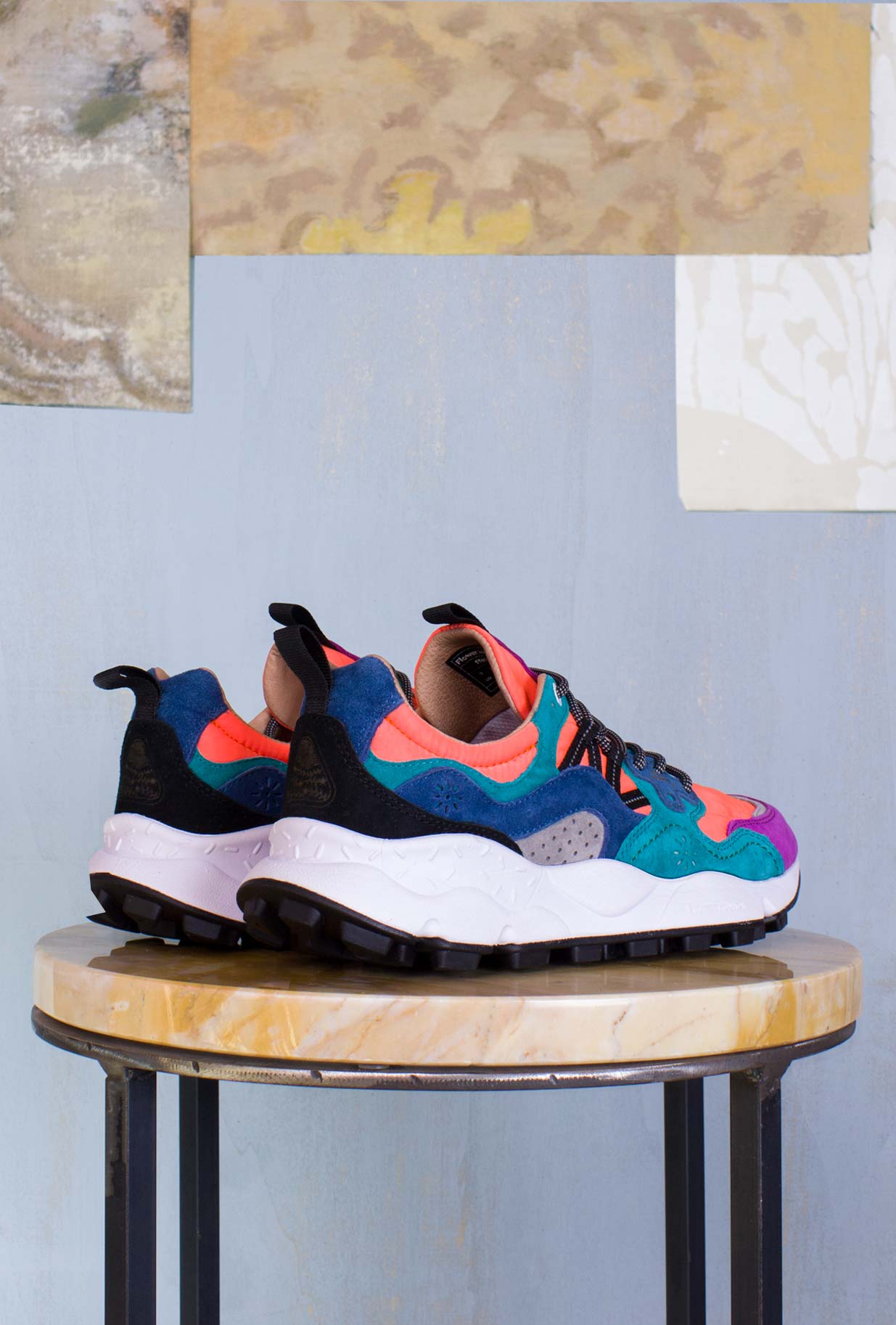 Flower Mountain SS23 Uomo Sneakers Yamano 3 Man orange Violet