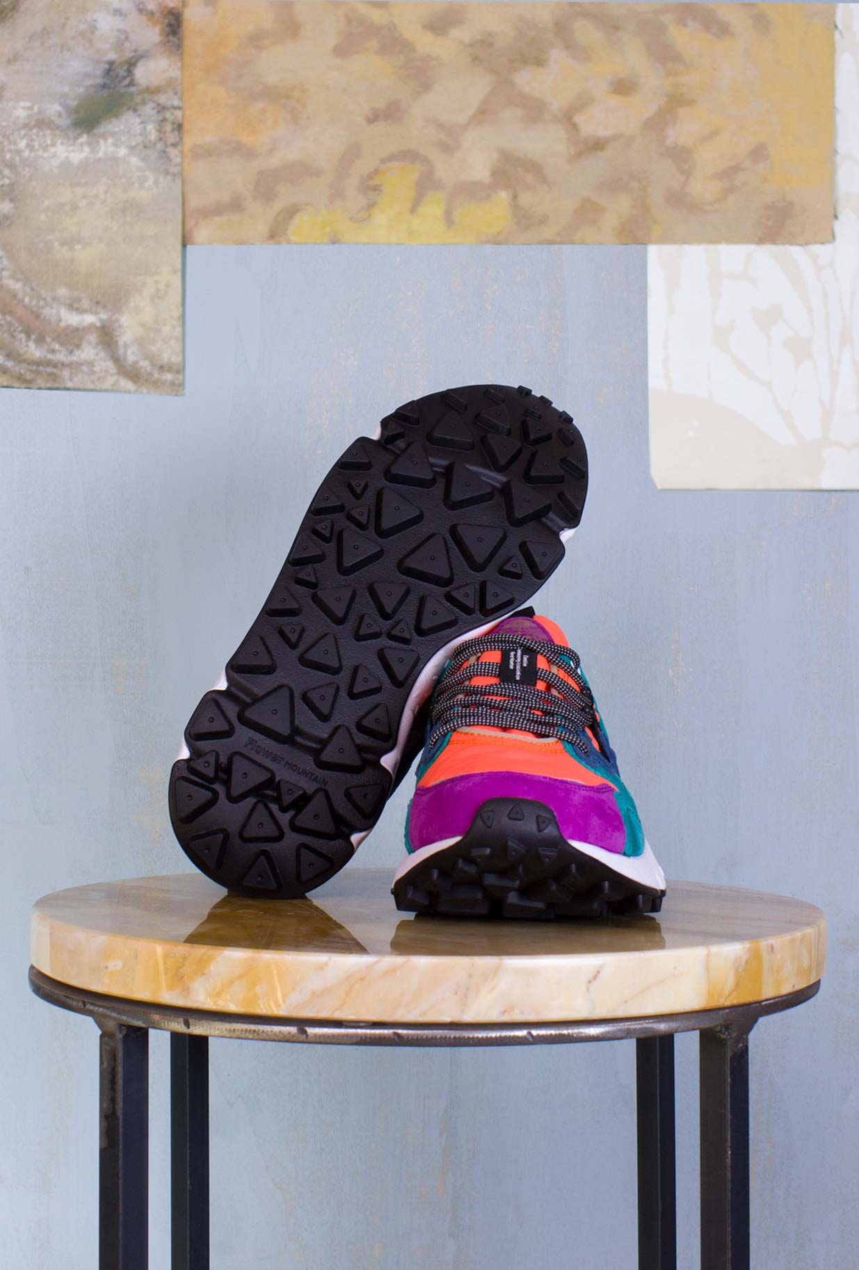 Flower Mountain SS23 Uomo Sneakers Yamano 3 Man orange Violet