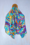 inoui Editions Stola Cerise Turquoise