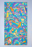 inoui Editions Stola Cerise Turquoise