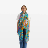 Stola Cerise Turquoise