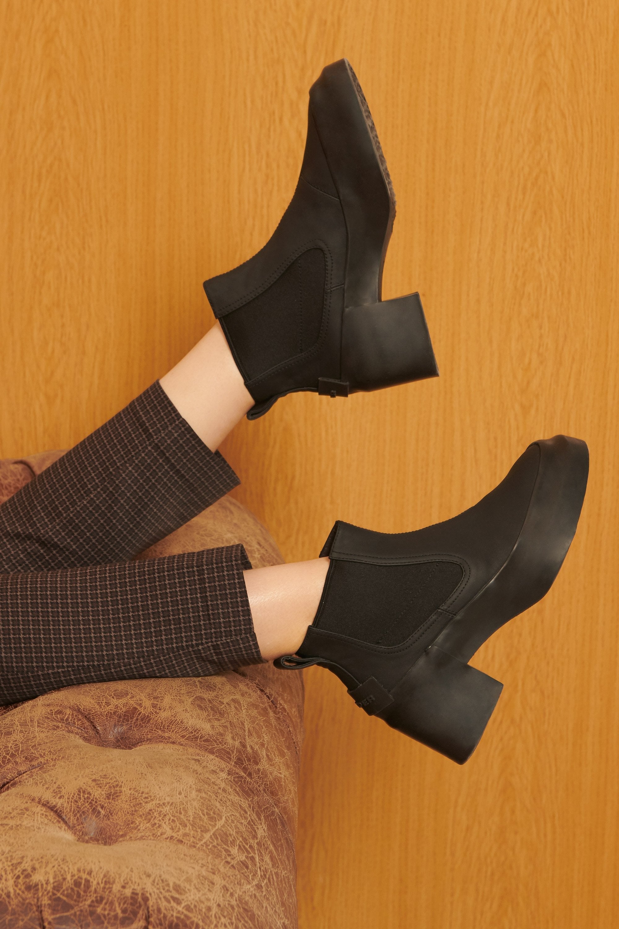 Camper Shoes Donna Tronchetto Rain Black Galax Sarzana GalaxSarzana