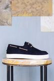 Kjore Project Uomo Mocassino Summer Faer Blue