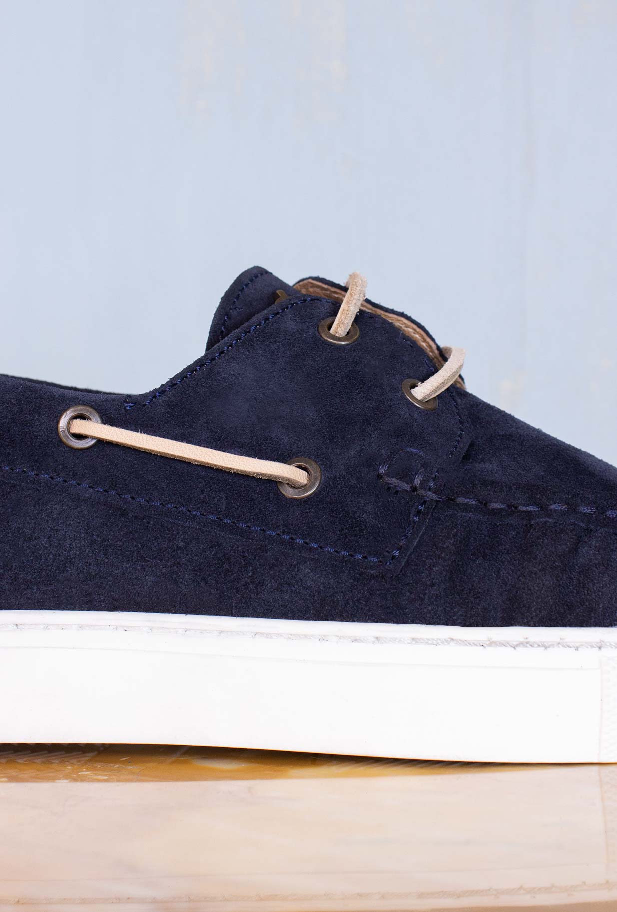 Kjore Project Uomo Mocassino Summer Faer Blue
