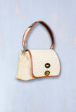 Borsa Goa Crochet da donna di via mail bag color corda PE23