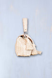 Borsa isla crochet cotton corda di Via Mail Bag color beige PE23