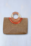 Borsa Playa tribe di Via Mail Bag color ruggine PE23