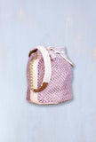 Borsa Secchiello Bouquet da donna color lavanda della maison Via Mail Bag collezione PE23