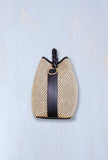 borsa secchiello di via mail bag coral nomad nella colorazione nero e corda