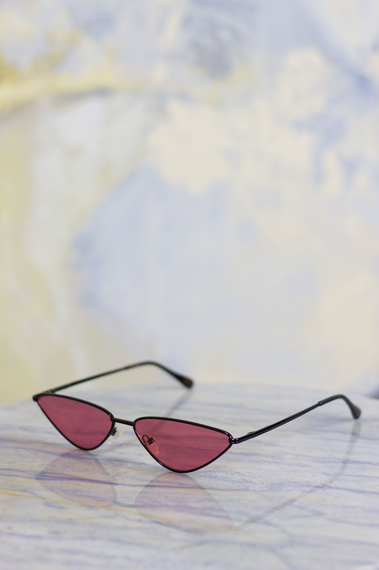WeAreEyes TAF Sunglasses Gun Smoke Pink Lenses Galax Sarzana