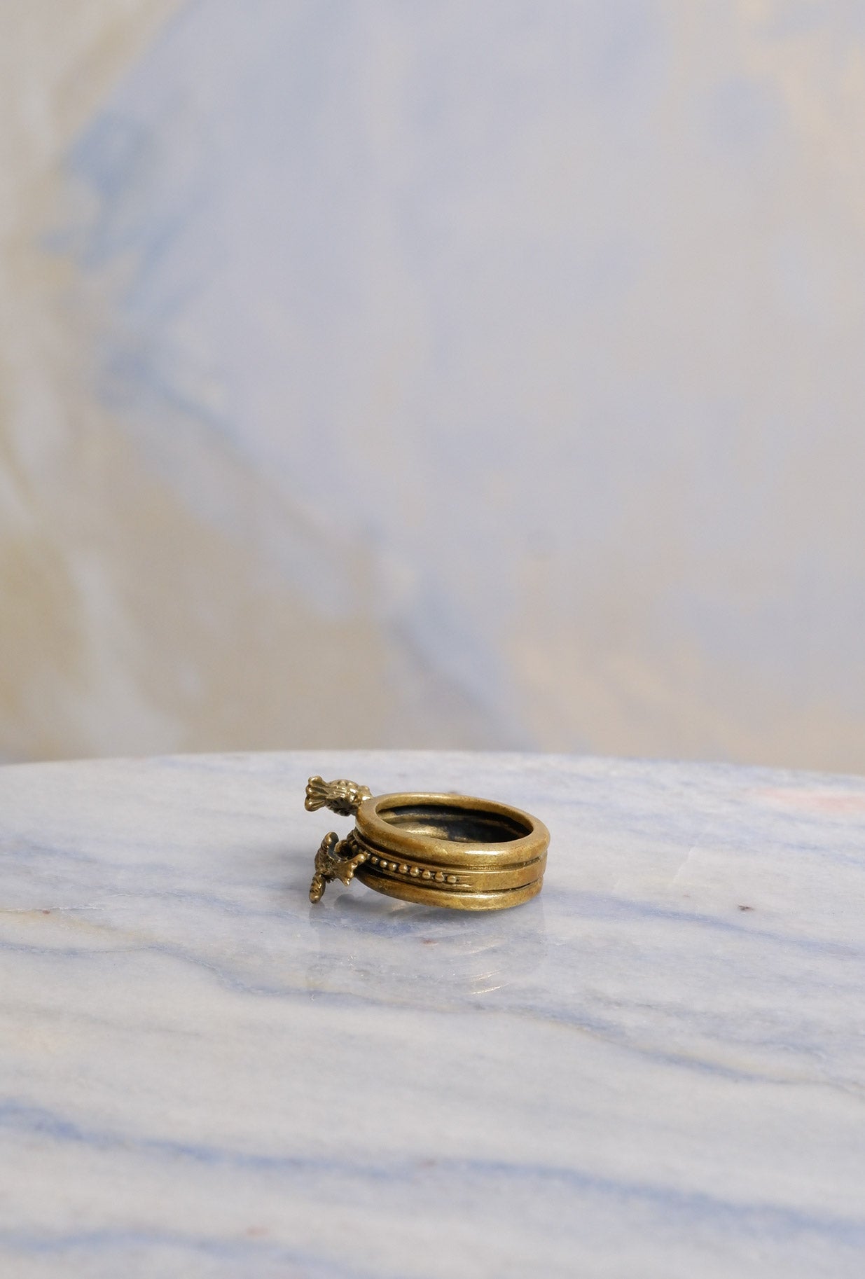 Mondo e Colori Anello Family Birds in bronzo